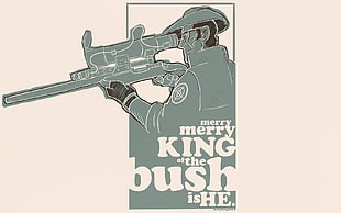 Merry king of the bush is Ge poster