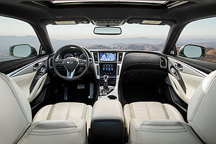photo of car interior