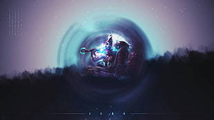game graphic wallpaper, League of Legends, Ekko, Summoner's Rift
