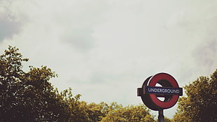 Underground signage, London, London Underground HD wallpaper