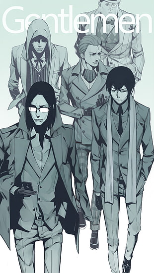 Gentleman anime wallpaper, Prison School, Morokuzu Takehito, Wakamoto Shingo, Nezu Jōji