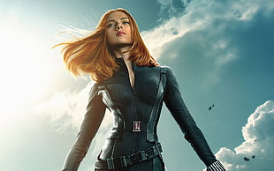 Scarlett Johansson as Black Widow HD wallpaper