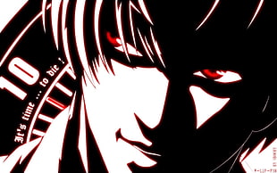 Light Yagami poster, Death Note, anime HD wallpaper