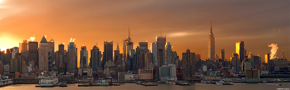 city skyline photo, New York City, cityscape HD wallpaper