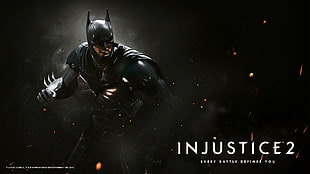 Injustice 2 digital wallpaper, Injustice 2, DC Comics, Batman
