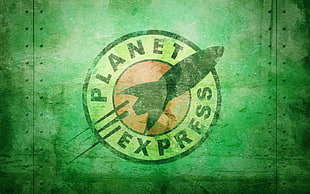 Planet Express logo, Futurama HD wallpaper