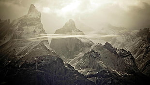 alps mountain wallpaper, mountains, nature, landscape HD wallpaper