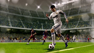 soccer game application poster, Real Madrid, Kaká, FIFA 16 HD wallpaper
