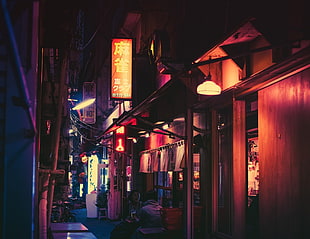 Japan street, Japan, night, neon, Masashi Wakui HD wallpaper ...