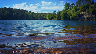 body of water, landscape, lake HD wallpaper
