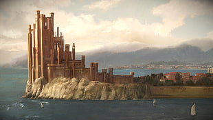 brown castle illustration, Game of Thrones: A Telltale Games Series, Game of Thrones