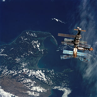international space station, NASA, Russia, Mir Space Station, New Zealand