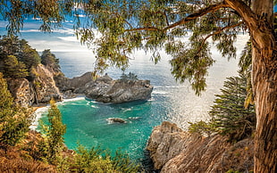 Big Sur, landscape, nature, California, beach HD wallpaper