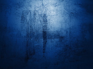 blue background, digital art HD wallpaper