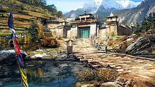 Witcher 3 game digital wallpaper