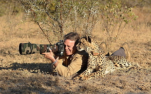 cheetah, animals, nature, photographer, camouflage HD wallpaper