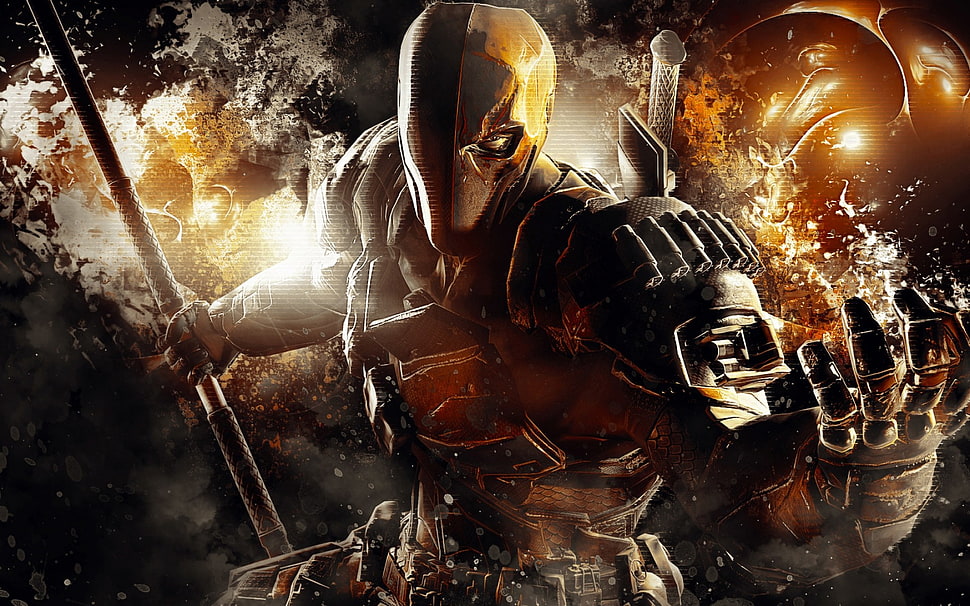 Superhero wallpaper, Deathstroke HD wallpaper