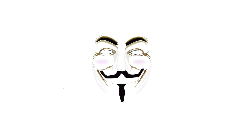 Guy Fawkes mask HD wallpaper