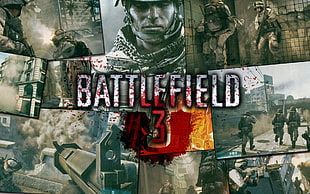 Battlefield 3 collage photo HD wallpaper