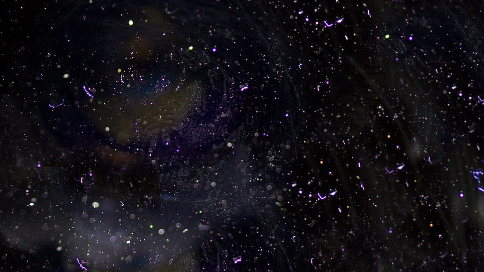 galaxy digital wallpaper HD wallpaper