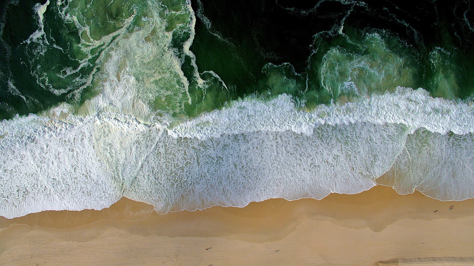 body of water, nature, water, beach HD wallpaper