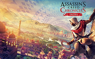 Assassin's Creed Chronicles India 3D wallpaper, artwork, video games, Assassin's Creed: Chronicles HD wallpaper