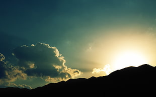 gray clouds, nature HD wallpaper