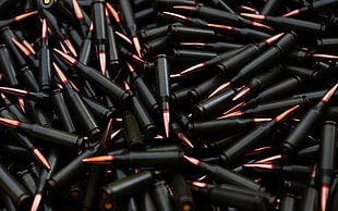 black ammunition lot, ammunition, weapon, .247