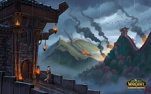 World Warcraft cover, artwork, Pandaren, World of Warcraft, World of Warcraft: Mists of Pandaria