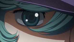 animated blue haired character, Berserk, Schierke, eyes