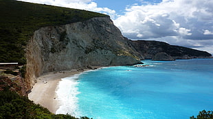 blue ocean, nature, landscape, sea, beach HD wallpaper