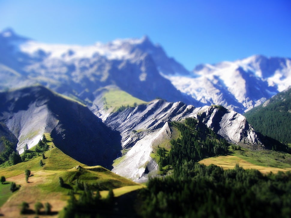 tilt shift HD wallpaper