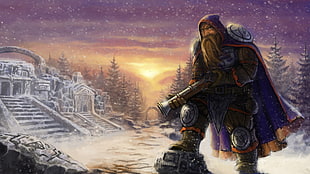 Dota 2 Sniper digital wallpaper, World of Warcraft, Warcraft, video games