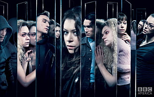BBC America TV series poster, Orphan Black, Tatiana Maslany, TV