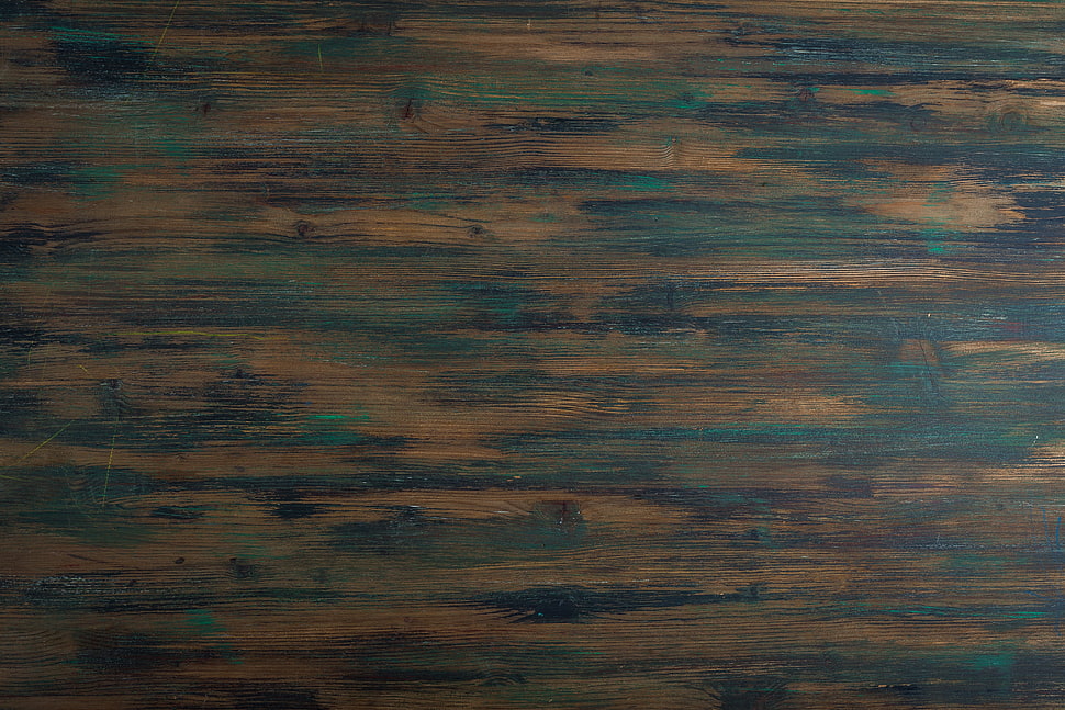 green and brown wooden board HD wallpaper
