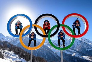 Rio Olympic logo HD wallpaper