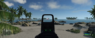 black rifle sniping a target gamecapture screengrab