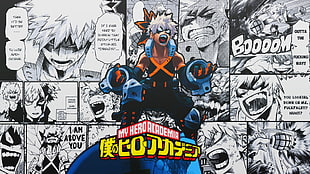 My Hero Academia wallpaper, Boku no Hero Academia, Bakugō Katsuki