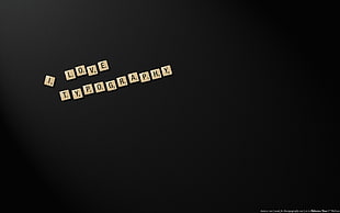 a love typography, love, typography, black HD wallpaper