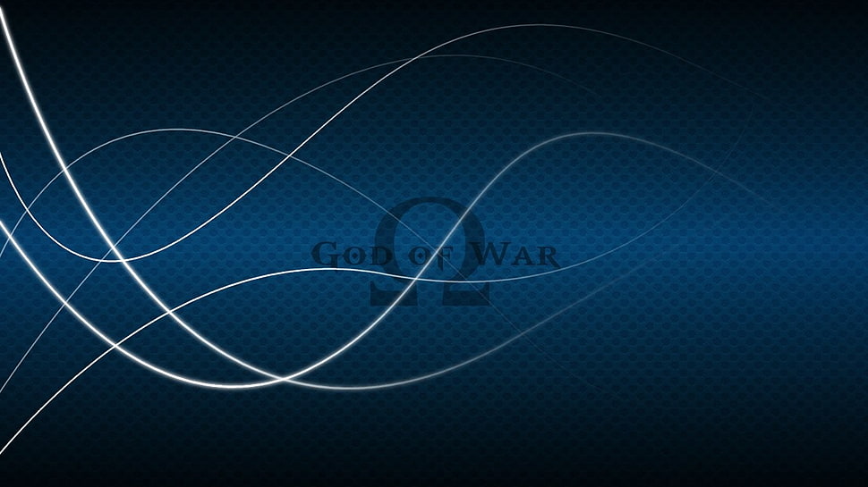 God Of War digital wallpaper, God of War, logo, video games HD wallpaper