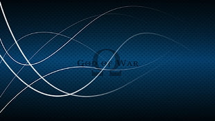 God Of War digital wallpaper, God of War, logo, video games HD wallpaper