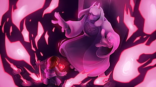 Undertale, Frisk, Toriel