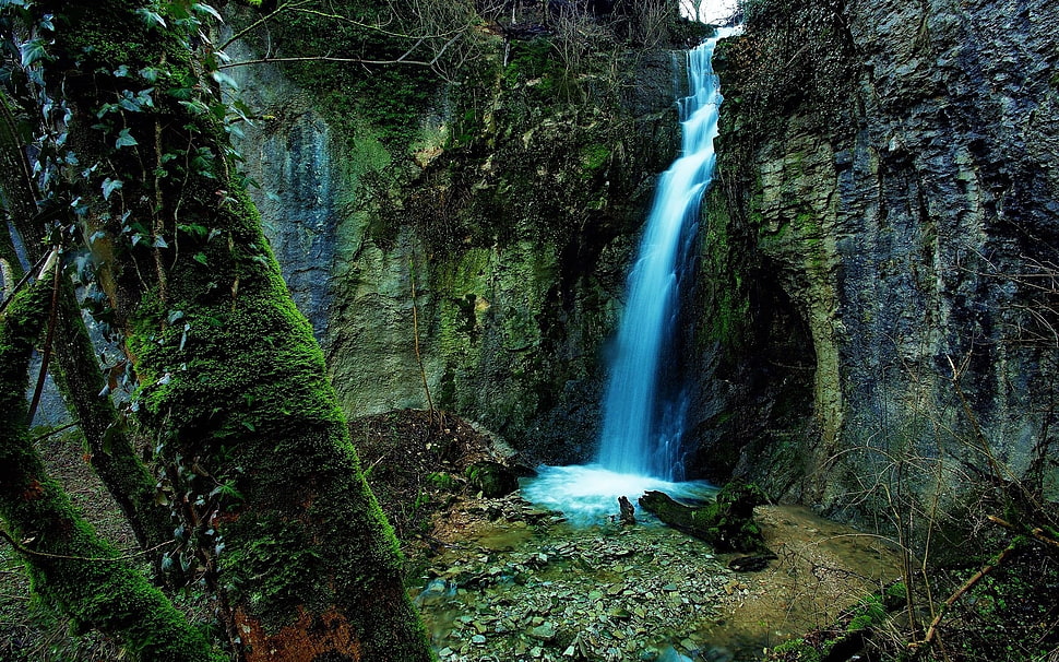 waterfalls HD wallpaper