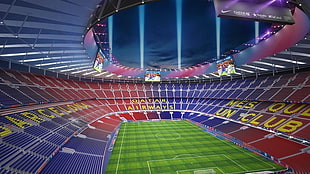 photo of football stadium HD wallpaper