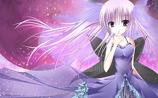 anime girl character photo HD wallpaper