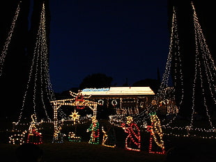 string lights, Christmas