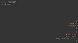code, syntax highlighting, HTML, color codes HD wallpaper