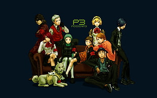 anime character poster, Persona series, anime, Persona 3