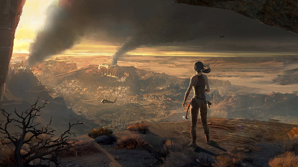 Tomb Raider digital wallpaper, Tomb Raider, Rise of the Tomb Raider, Lara Croft, video games HD wallpaper