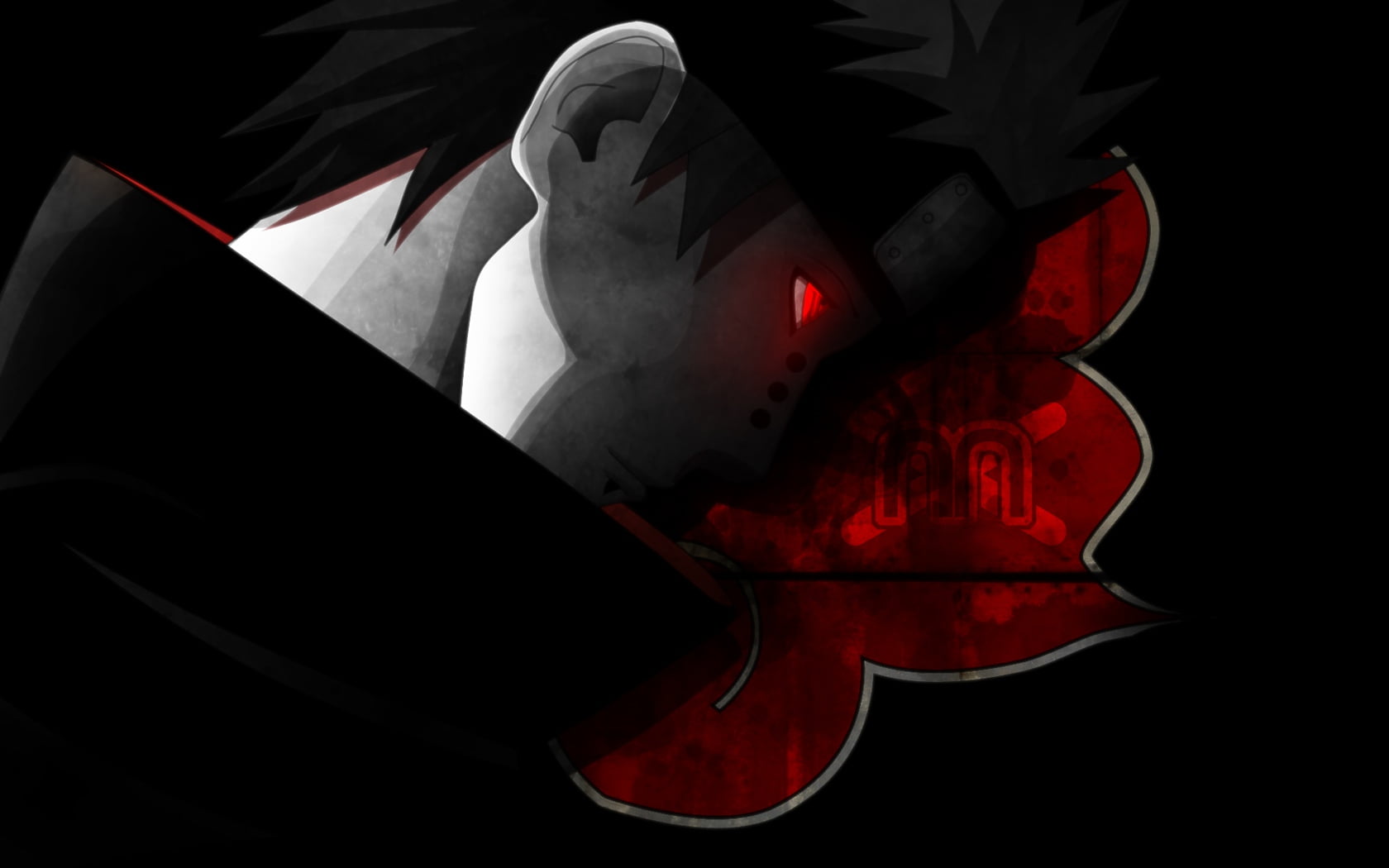 Naruto Uchiha Obito wallpaper, Pein, Naruto Shippuuden, glowing eyes, Akatsuki